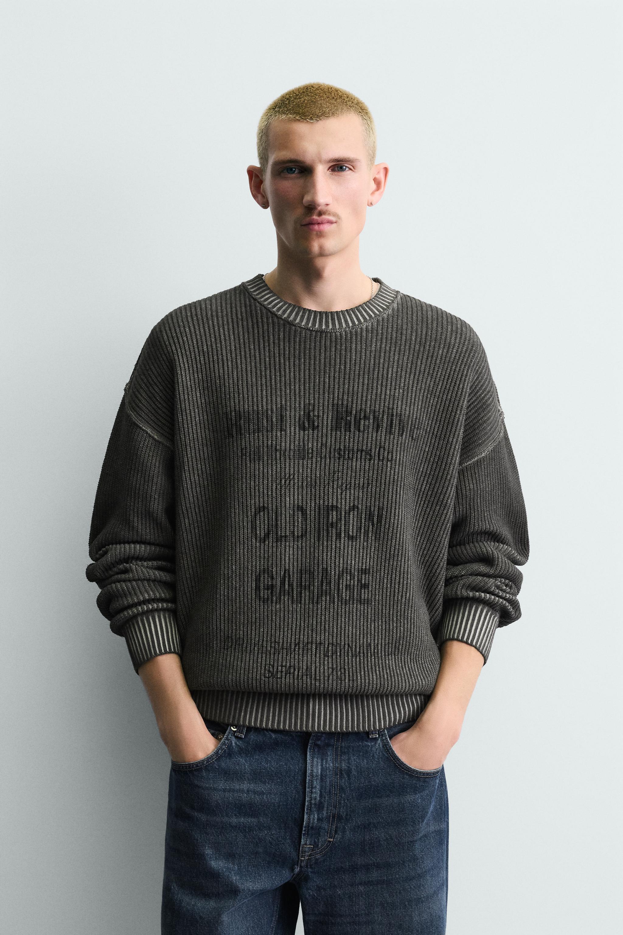 WASHED PRINTED JUMPER